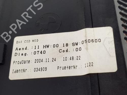 Display monitor BMW 5 (E60) 525 d | BP24319182C48 