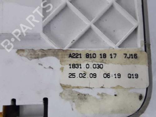 Interior roof light MERCEDES-BENZ S-CLASS (W221, V221) S 320 CDI (221.022, 221.122) | BP7421389I8 
