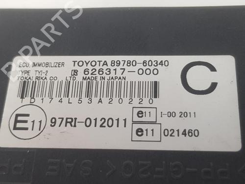 Electronic module TOYOTA LAND CRUISER PRADO (_J12_) 3.0 D-4D (KDJ120, KDJ125) | BP17640719M83 