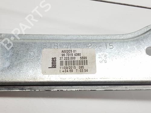 Front right window mechanism PEUGEOT 208 I (CA_, CC_)  | BP29183843C23 