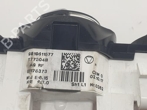 Climate control PEUGEOT 208 I (CA_, CC_) 1.6 HDi / BlueHDi 75 | BP20191790I5 