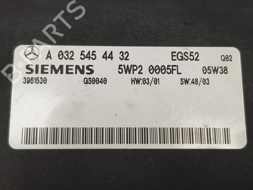 Electronic module MERCEDES-BENZ M-CLASS (W163) ML 270 CDI (163.113) | BP14834537M83 