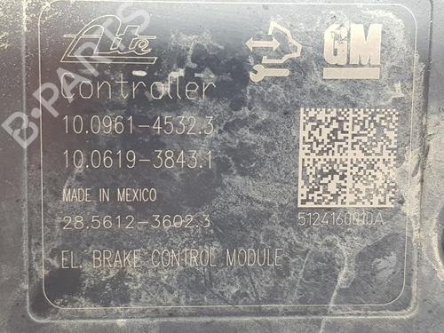 ABS OPEL ZAFIRA TOURER C (P12) 2.0 CDTi (75) | BP30753784M43