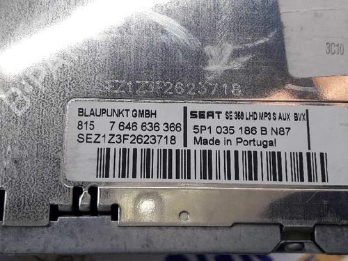 Radio SEAT ALTEA (5P1) 1.9 TDI | BP755786E6 