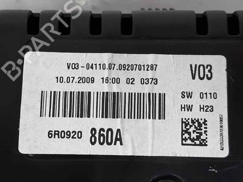 Instrument cluster VW POLO V (6R1, 6C1) 1.4 (6R1) | BP3386517C47 