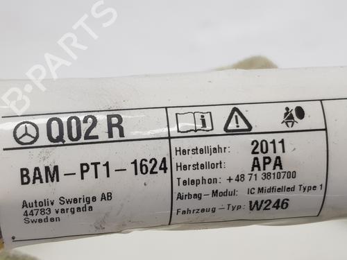 Right curtain airbag MERCEDES-BENZ B-CLASS Sports Tourer (W246, W242) B 200 CDI (246.201) | BP21555245C12 