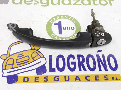Front left exterior door handle VW TOURAN (1T1, 1T2) 1.9 TDI 7H0837205D | PLÁSTICO NEGRO |