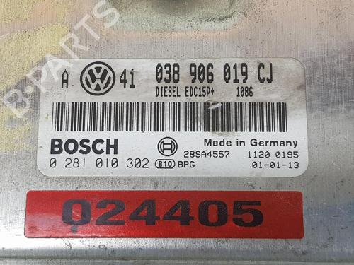 Engine control unit (ECU) VW GOLF IV (1J1) 1.9 TDI | BP7854624M57 
