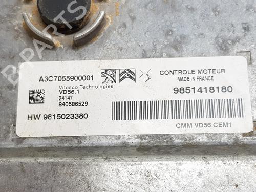 Engine control unit (ECU) CITROËN C4 III (BA_, BB_, BC_) | BP37667840M57 - Image 5