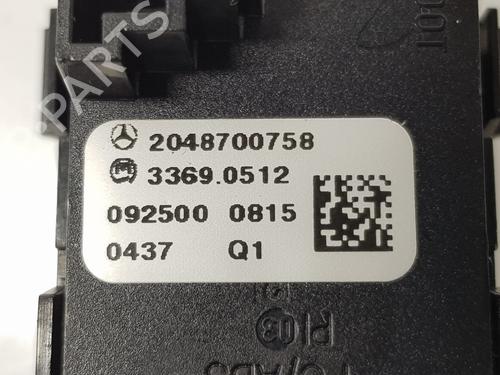 Warning switch MERCEDES-BENZ C-CLASS (W204) C 200 CDI (204.007, 204.006) | BP15990054I22 
