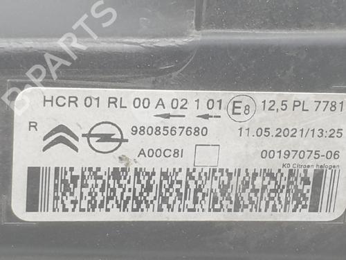 Right headlight CITROËN JUMPY III Van (V_)  | BP34225135C29  - Image 6