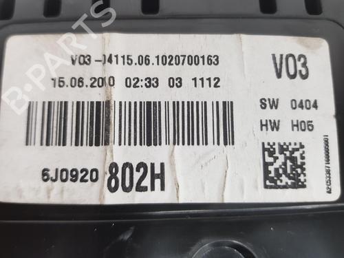 Instrument cluster SEAT IBIZA IV (6J5, 6P1) 1.6 TDI | BP15249877C47 