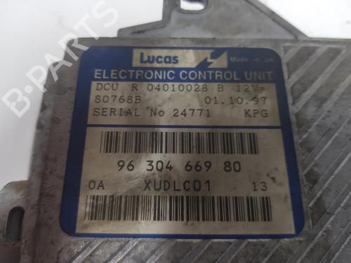 Engine control unit (ECU) PEUGEOT 406 (8B) 2.1 TD 12V | BP12143008M57 