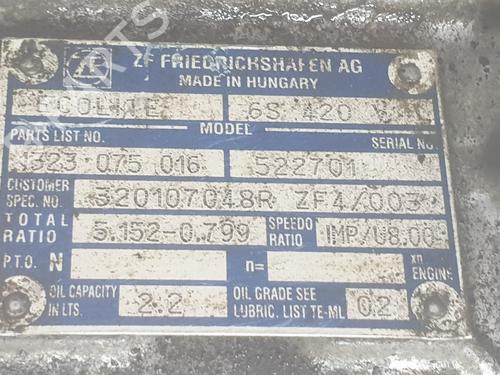 Gearbox RENAULT MASTER III Van (FV)  | BP29811115M3 