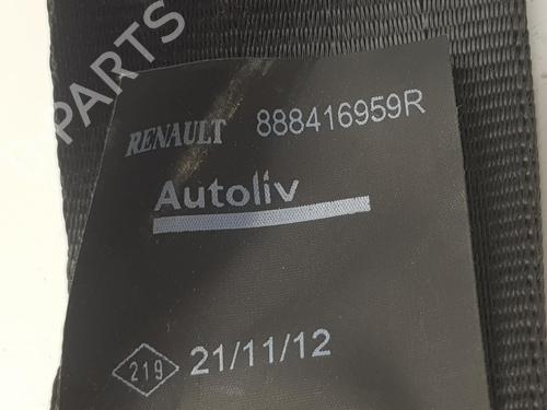 Rear left seatbelt DACIA SANDERO II 1.5 dCi | BP17758658I29 
