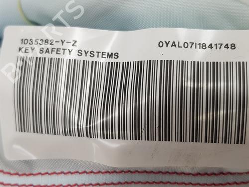 Left curtain airbag SKODA FABIA III (NJ3) 1.0 | BP10975890C11 