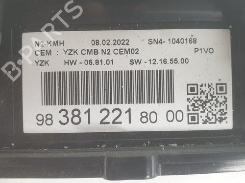 Instrument cluster OPEL COMBO Box Body/MPV (K9) 1.5 D | BP32330878C47  - Image 5