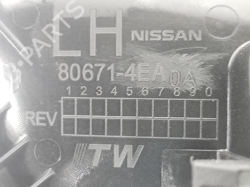 Front left interior door handle NISSAN QASHQAI II SUV (J11, J11_) 1.6 DIG-T | BP8609939I13 