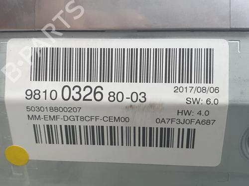 Display monitor PEUGEOT 3008 II SUV (MC_, MR_, MJ_, M4_) 1.6 BlueHDi 120 | BP29708636C48 