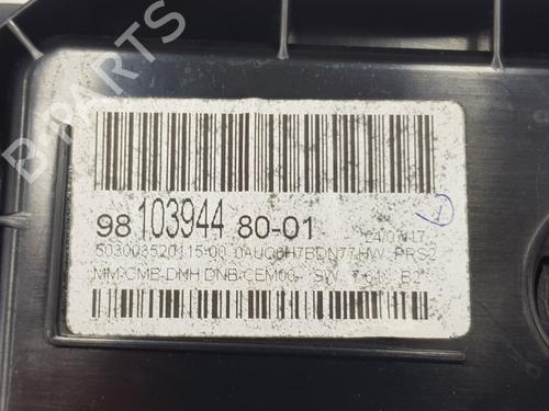 Instrument cluster PEUGEOT 3008 II SUV (MC_, MR_, MJ_, M4_) 1.6 BlueHDi 120 | BP29729526C47 