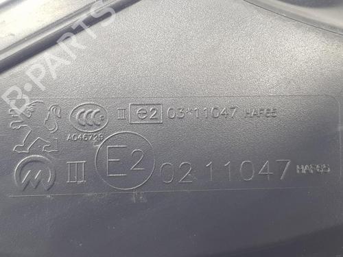 Left mirror PEUGEOT 208 I (CA_, CC_) 1.6 HDi / BlueHDi 75 | BP17043282C26 