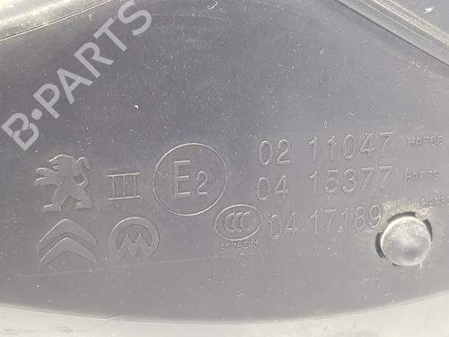 Right mirror PEUGEOT 208 I (CA_, CC_) 1.6 HDi / BlueHDi 75 | BP17043281C27 