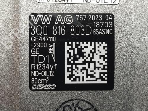 AC compressor SKODA KAROQ (NU7, ND7) 1.5 TSI | BP31589776M34 - Image 3
