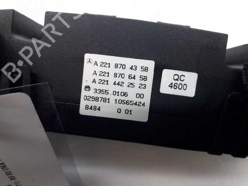 Climate control MERCEDES-BENZ S-CLASS (W221, V221) S 320 CDI (221.022, 221.122) | BP4568368I5 