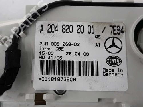 Interior roof light MERCEDES-BENZ GLK-CLASS (X204) 220 CDI 4-matic (204.984, 204.997) | BP7421551I8 