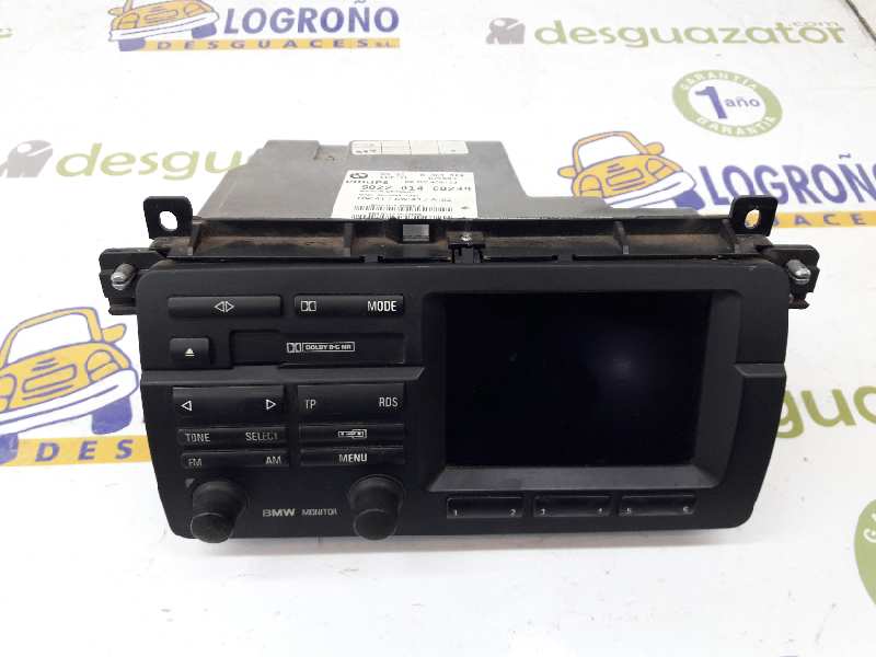 Autoradio D'origine BMW Série 3 E46 Touring Phase 1 - Réf 65528383345 - Occasion