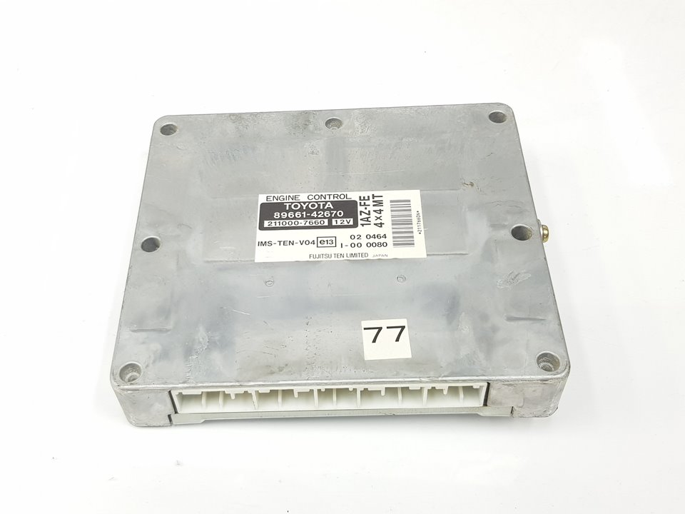 Engine control unit (ECU) TOYOTA RAV 4 II (_A2_) 2.0 4WD (ACA21, ACA20 ...
