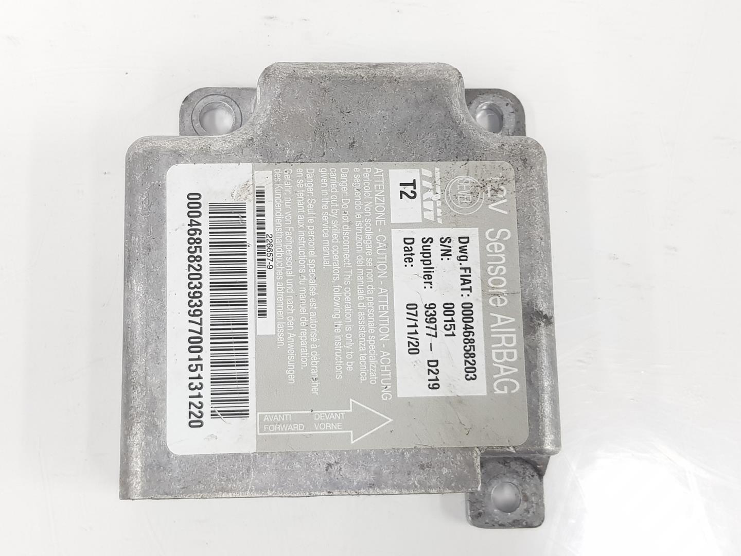 Calculateur Airbags FIAT DUCATO Van (250_) 160 Multijet 2,3 D 9824884