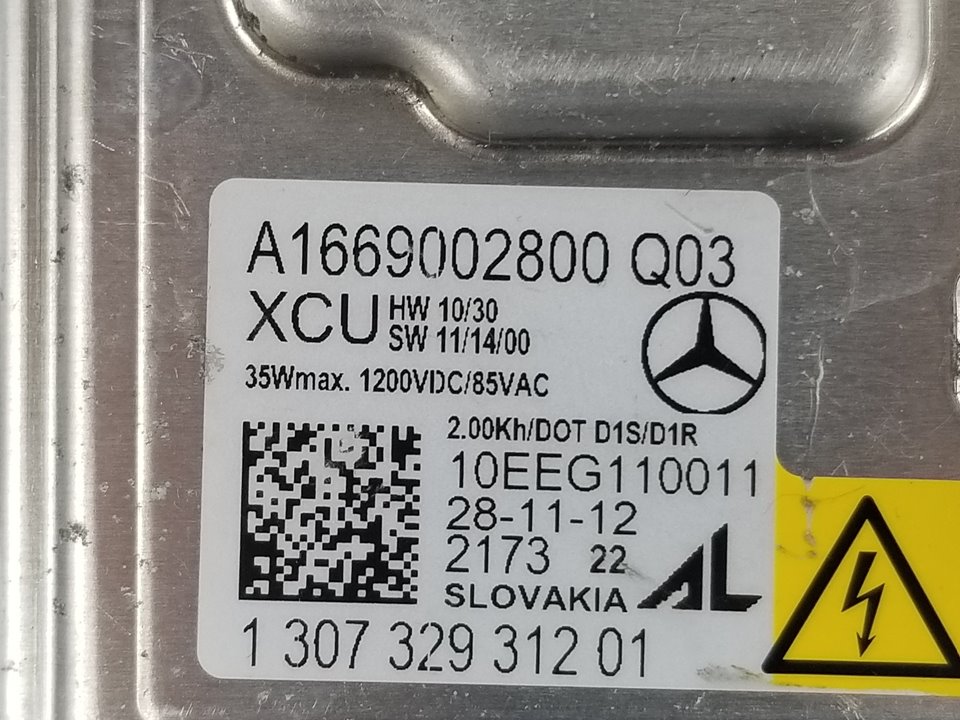 Xenon ballast MERCEDESBENZ CCLASS (W204) C 200 CDI (204.001) 9144362