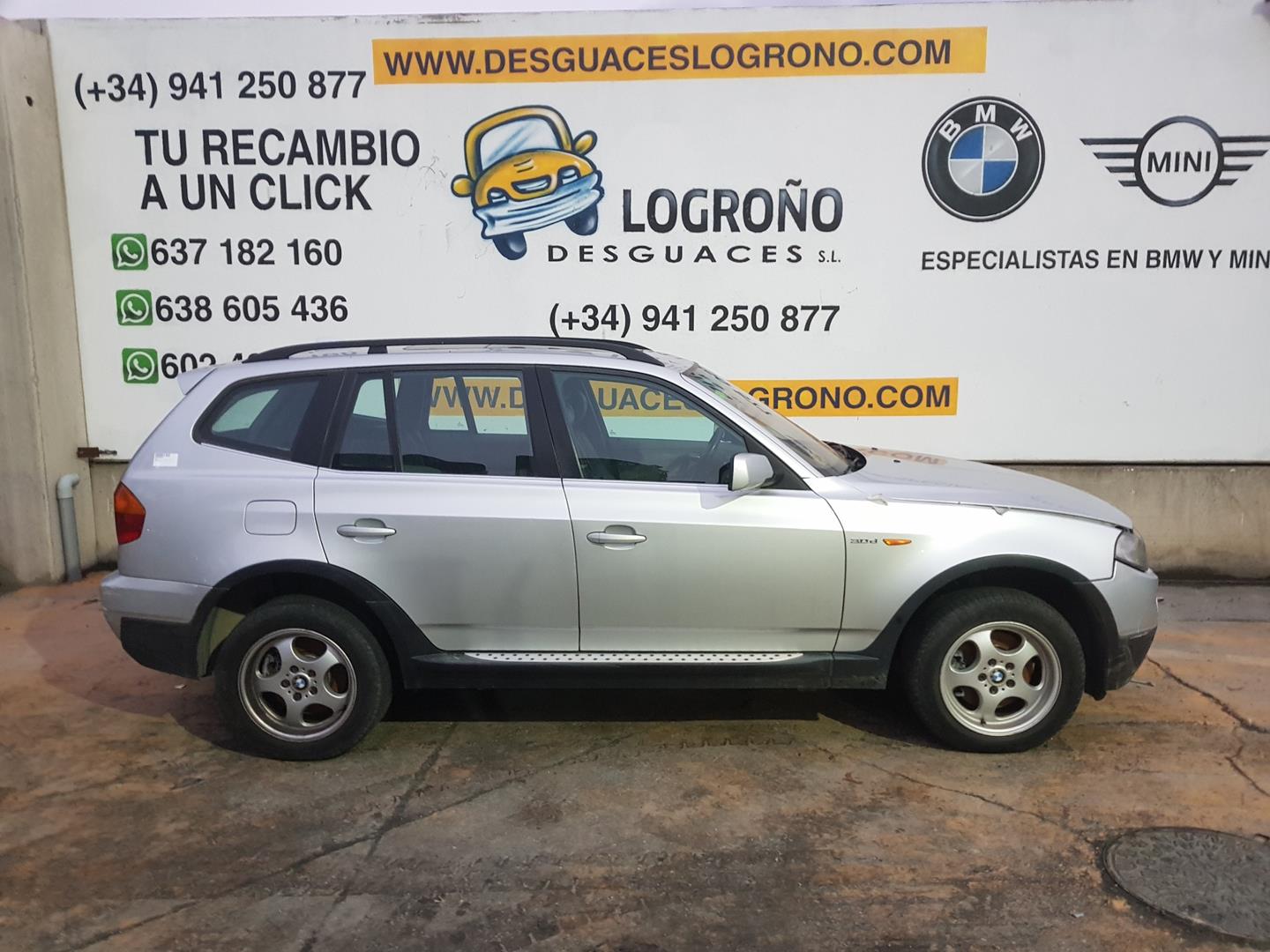 Stoßstange vorne BMW X3 (E83) xDrive 30 d 8812097 | B-Parts