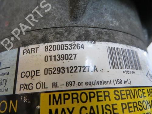 AC compressor RENAULT SCÉNIC II (JM0/1_)  | BP11948932M34 
