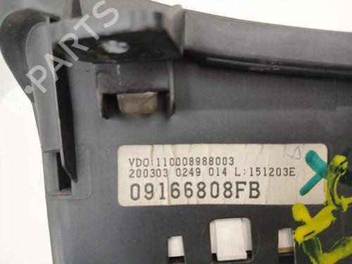 Instrument cluster OPEL COMBO Box Body/MPV 1.7 DTI 16V | BP39143966C47 - Image 8