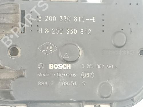 Throttle body RENAULT KOLEOS I (HY_)  | BP13398688M82 