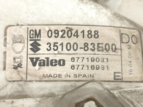 Right headlight OPEL AGILA (A) (H00) 1.2 16V (F68) | BP18340099C29 