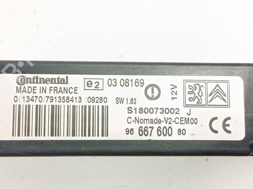 Módulo eletrónico CITROËN BERLINGO MULTISPACE (B9) 1.6 HDi 110 | BP31680062M83 