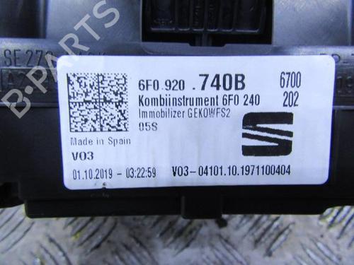 Instrument cluster SEAT IBIZA V (KJ1, KJG) 1.0 TSI | BP20120701C47 