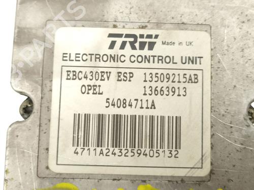ABS pump OPEL VECTRA C GTS (Z02) | BP19441910M43