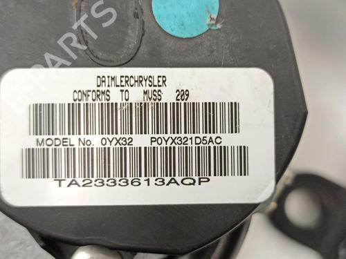 Front right seatbelt CHRYSLER SEBRING (JS) 2.0 VVT | BP25727708I25 - Image 9