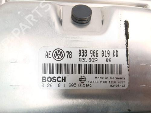 Control unit VW PASSAT B5.5 Variant (3B6) 1.9 TDI | BP39808832M11 - Image 5