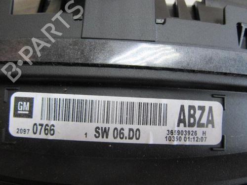 Instrument cluster OPEL INSIGNIA A (G09) 2.0 CDTI (68) | BP20118000C47 