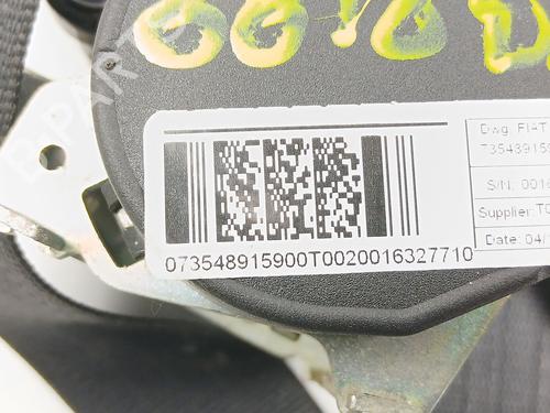 Front left seatbelt CITROËN NEMO Box Body/MPV (AA_) 1.4 HDi | BP30298654I26 