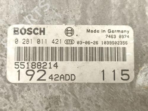 Electronic module FIAT STILO Multi Wagon (192_) 1.9 JTD | BP15097576M83 