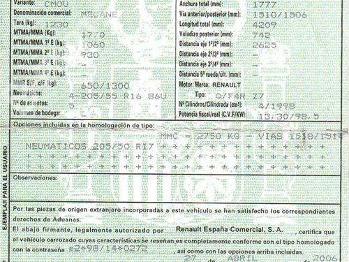 Electronic module RENAULT MEGANE II (BM0/1_, CM0/1_) 2.0 | BP16403497M83 