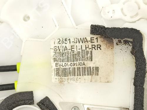 Rear left lock HONDA CR-V III (RE_) 2.2 i-CTDi 4WD (RE6) | BP13359915C100 