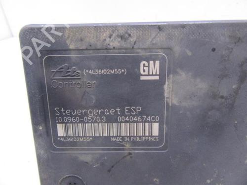 ABS pump OPEL ZAFIRA / ZAFIRA FAMILY B (A05) 1.9 CDTI (M75) | BP20120606M43 