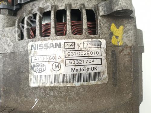 Alternator NISSAN PRIMERA Hatchback (P11)  | BP16702436M7 